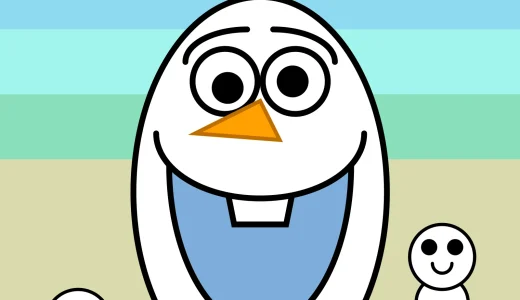 プログラムでオラフを描いてみた